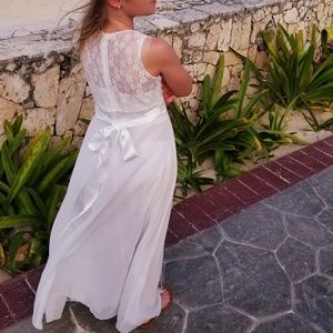 Flower Girl Dress -7-8 yo